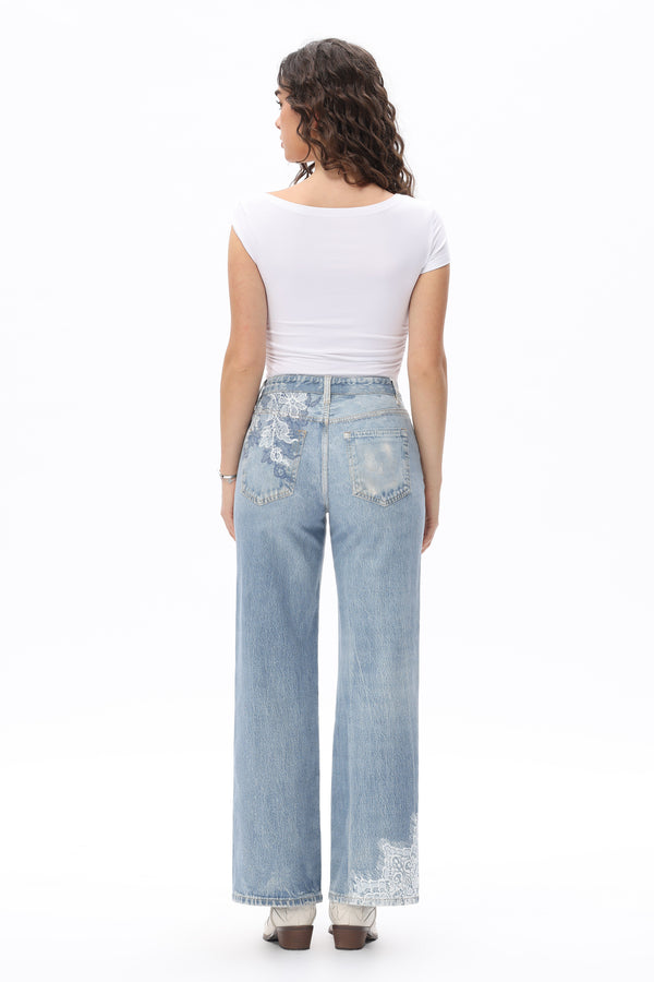Elegant Wide Leg Jeans