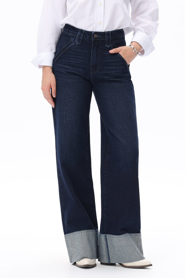 Iconic Wide Leg Jeans