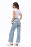 Elegant Wide Leg Jeans