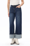 Tailored Wide Leg Jeans