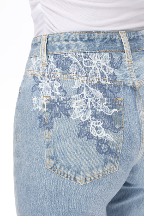 Elegant Wide Leg Jeans