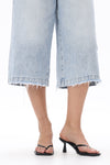 Distressed Bermuda Shorts