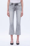 Distressed Bootcut Jeans