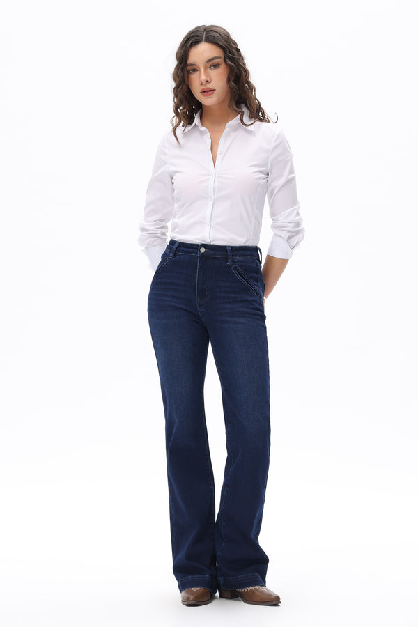 Iconic Sculpted Bootcut Jeans
