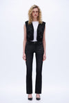 Edgy Dark Straight Jeans