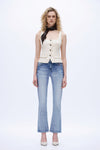 Angel-Winged Cross Bootcut Jeans