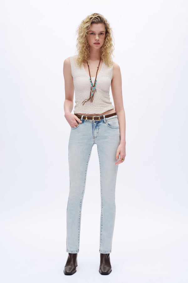 Iconic Slim Straight Jeans