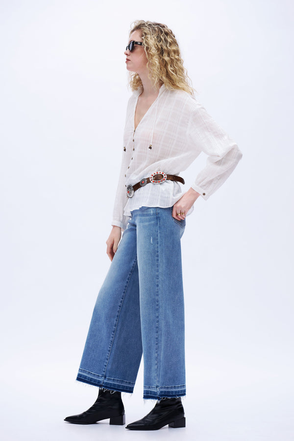 Classic Wide Leg Jeans