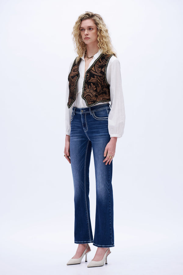 Iconic Cross Bootcut Jeans