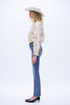 Western-Chic Bootcut Jeans