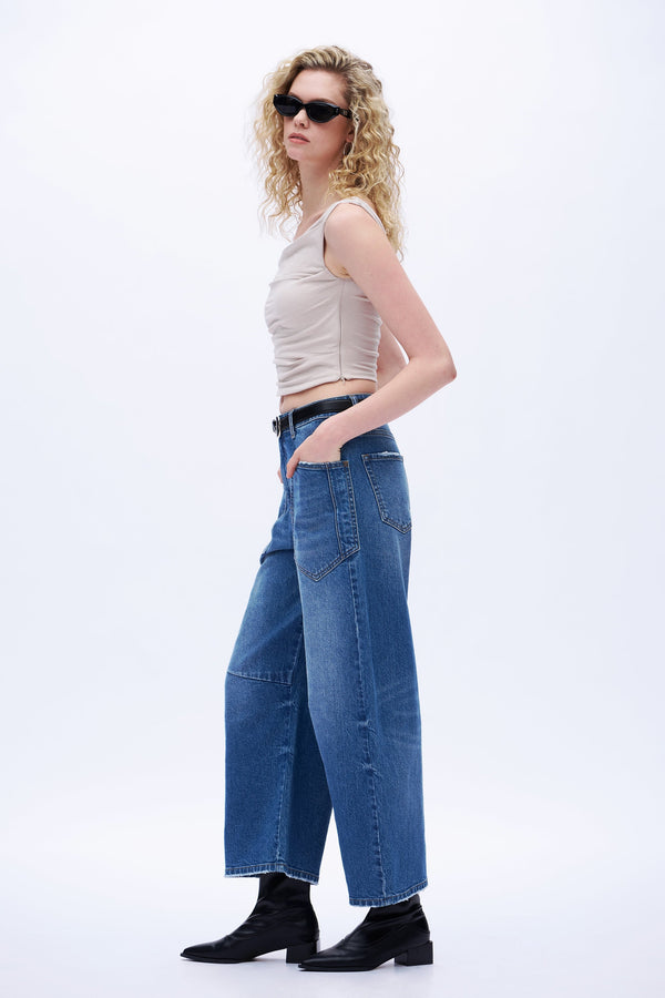 Contemporary Barrel Jeans
