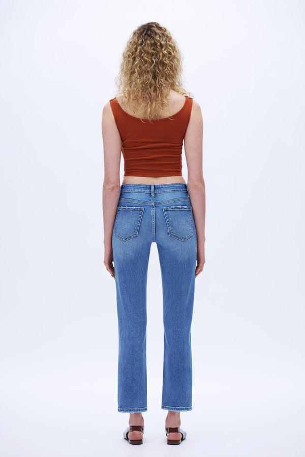Flattering Straight Jeans