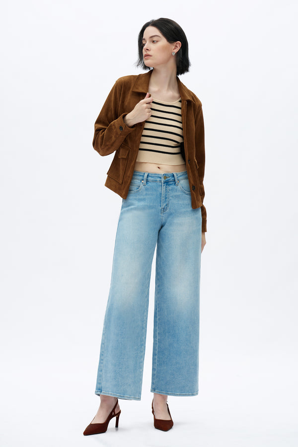 Nostalgic Wide Leg Jeans
