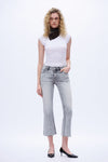 Distressed Bootcut Jeans