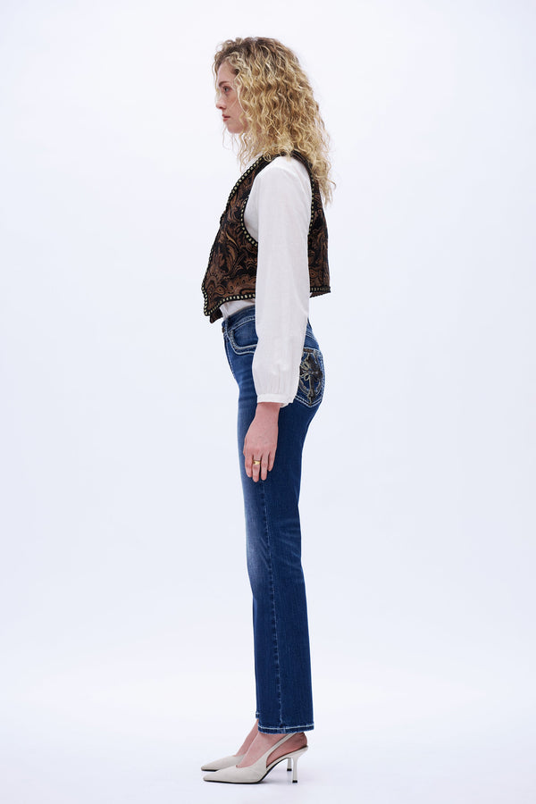 Iconic Cross Bootcut Jeans