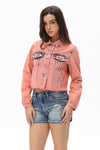 Boxy Cropped Denim Jacket