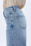 Effortless Cuffed Wide Leg Jeans