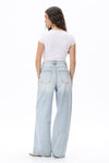 Breezy Rope-Tie Wide Leg Jeans