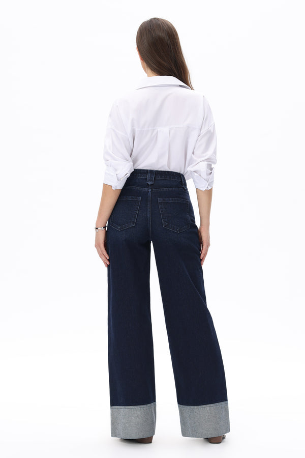 Iconic Wide Leg Jeans