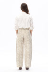Bohemian Paisley Barrel Jeans