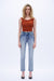 Western-Inspired Straight Jeans