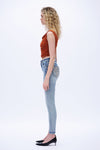 Western-Inspired Straight Jeans
