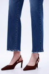 Distressed Edgy Straight Jeans