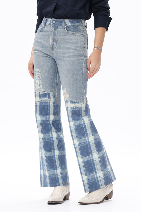 Artistic Wide Leg Jeans