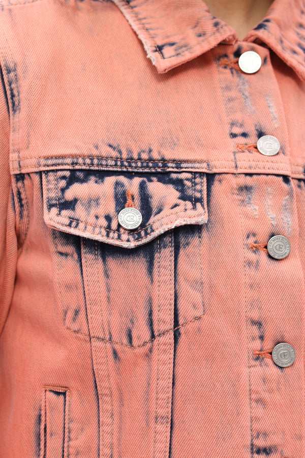Boxy Cropped Denim Jacket
