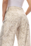 Bohemian Paisley Barrel Jeans