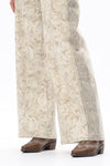 Bohemian Paisley Barrel Jeans