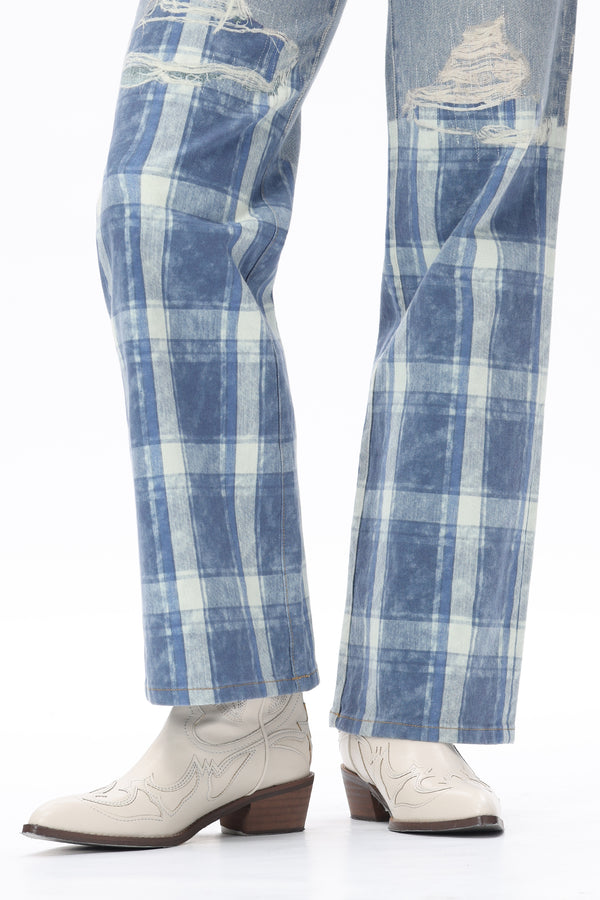 Artistic Wide Leg Jeans