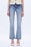 Angel-Winged Cross Bootcut Jeans