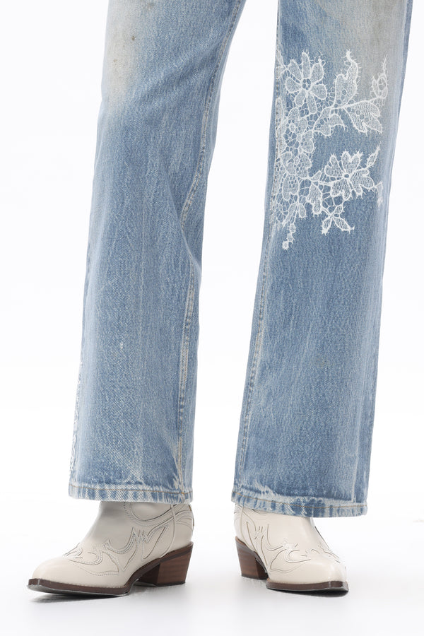 Elegant Wide Leg Jeans