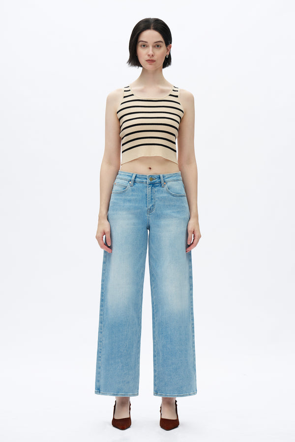 Nostalgic Wide Leg Jeans