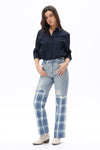 Artistic Wide Leg Jeans