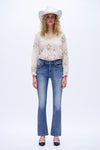 Western-Chic Bootcut Jeans