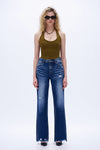 Edgy Wide Leg Jeans