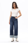 Tailored Wide Leg Jeans