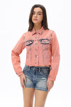 Boxy Cropped Denim Jacket