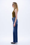Edgy Wide Leg Jeans