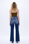 Edgy Wide Leg Jeans