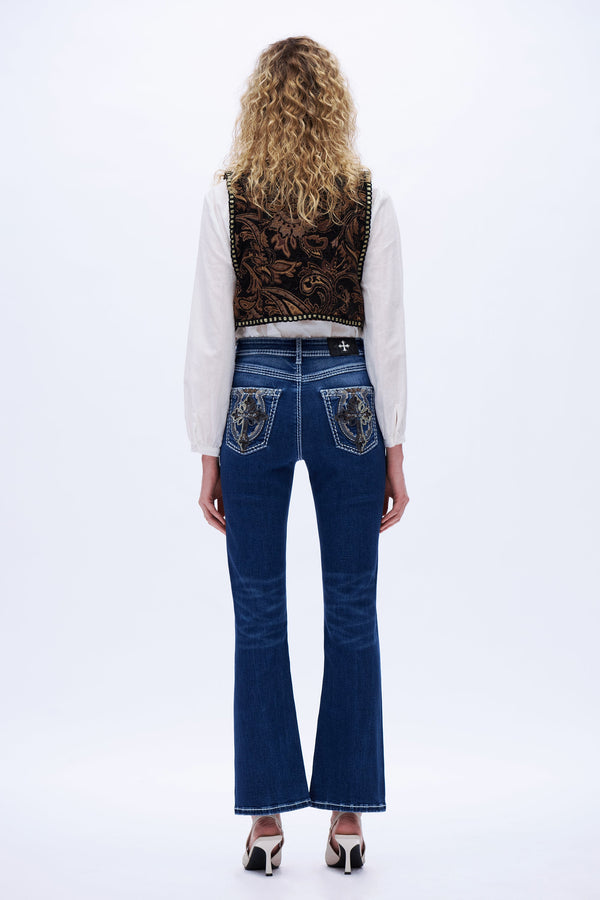 Iconic Cross Bootcut Jeans