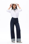 Iconic Wide Leg Jeans