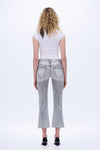 Distressed Bootcut Jeans