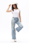 Elegant Wide Leg Jeans