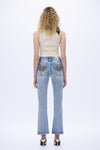 Angel-Winged Cross Bootcut Jeans