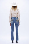 Western-Chic Bootcut Jeans