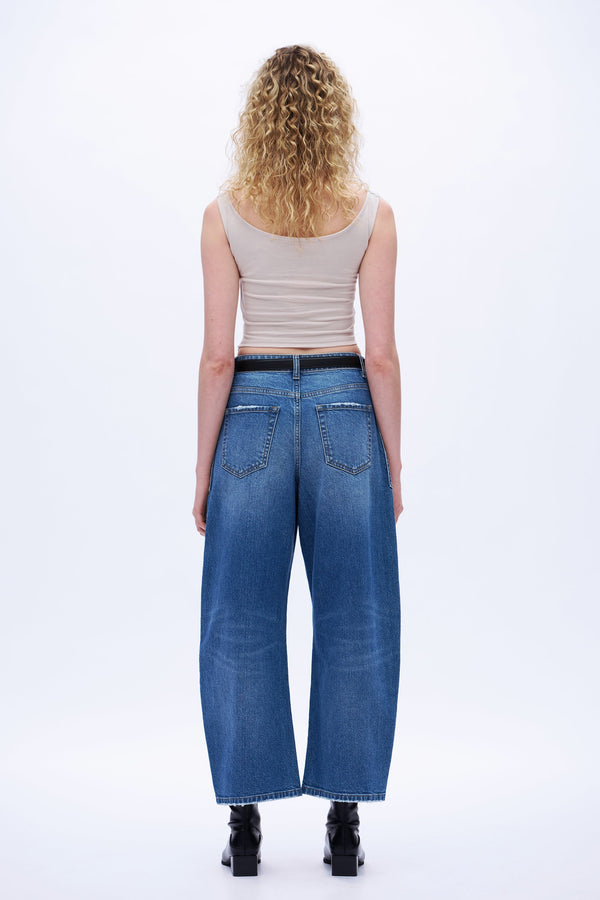 Contemporary Barrel Jeans
