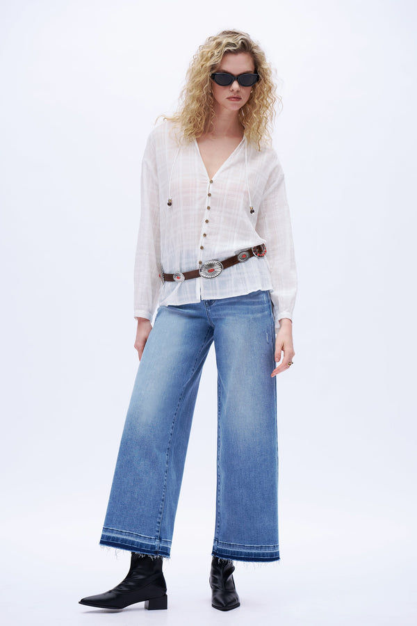 Classic Wide Leg Jeans